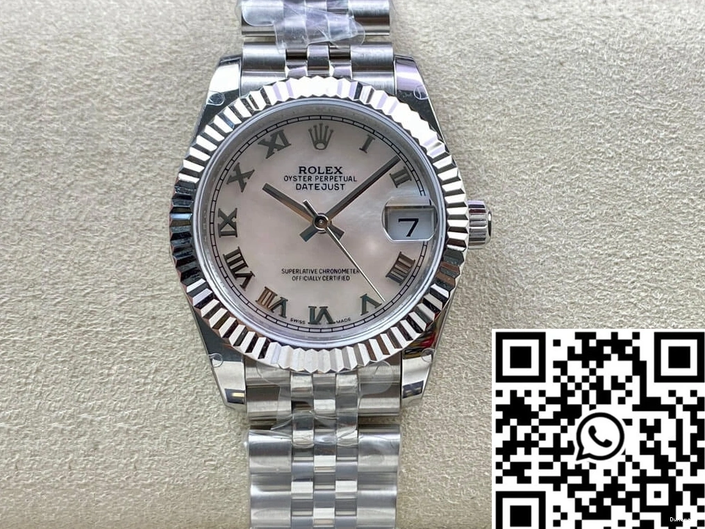 Factory Datejust Steel 31MM Rolex Stainless EW 178384 0427